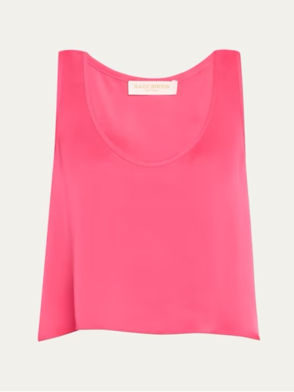 NWT RAMY BROOK Margaret Cropped Racerback Tank Top